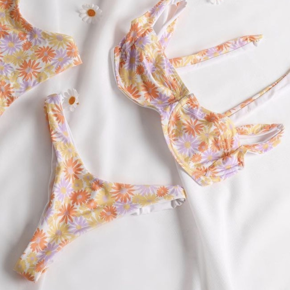 L*Space Camellia Cabana Bikini Set